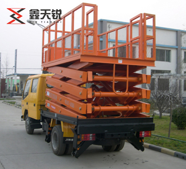 車載剪叉（chā）式升降機